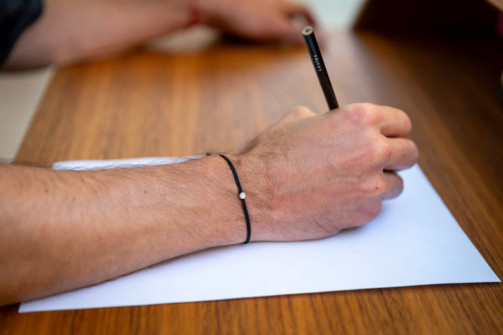 Bracelet Cuty - cordon noir