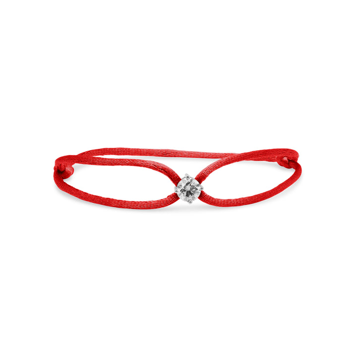 Bracelet Glowy - cordon rouge