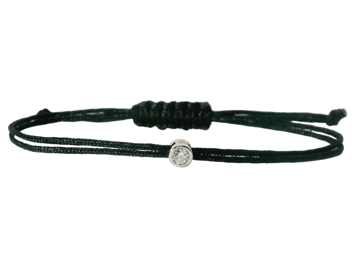 Bracelet Cuty - cordon noir