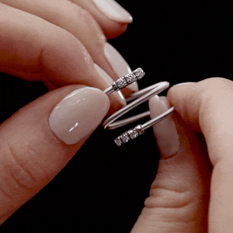 Bague diamants toi et moi collection Ivy