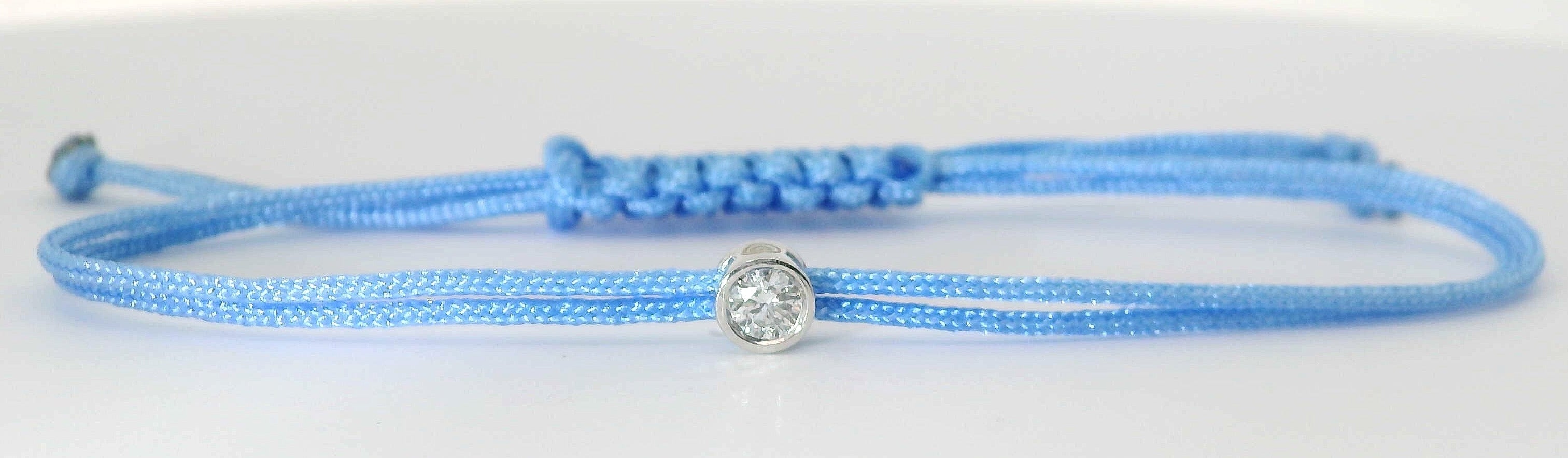 Bracelet Cuty - cordon bleu clair