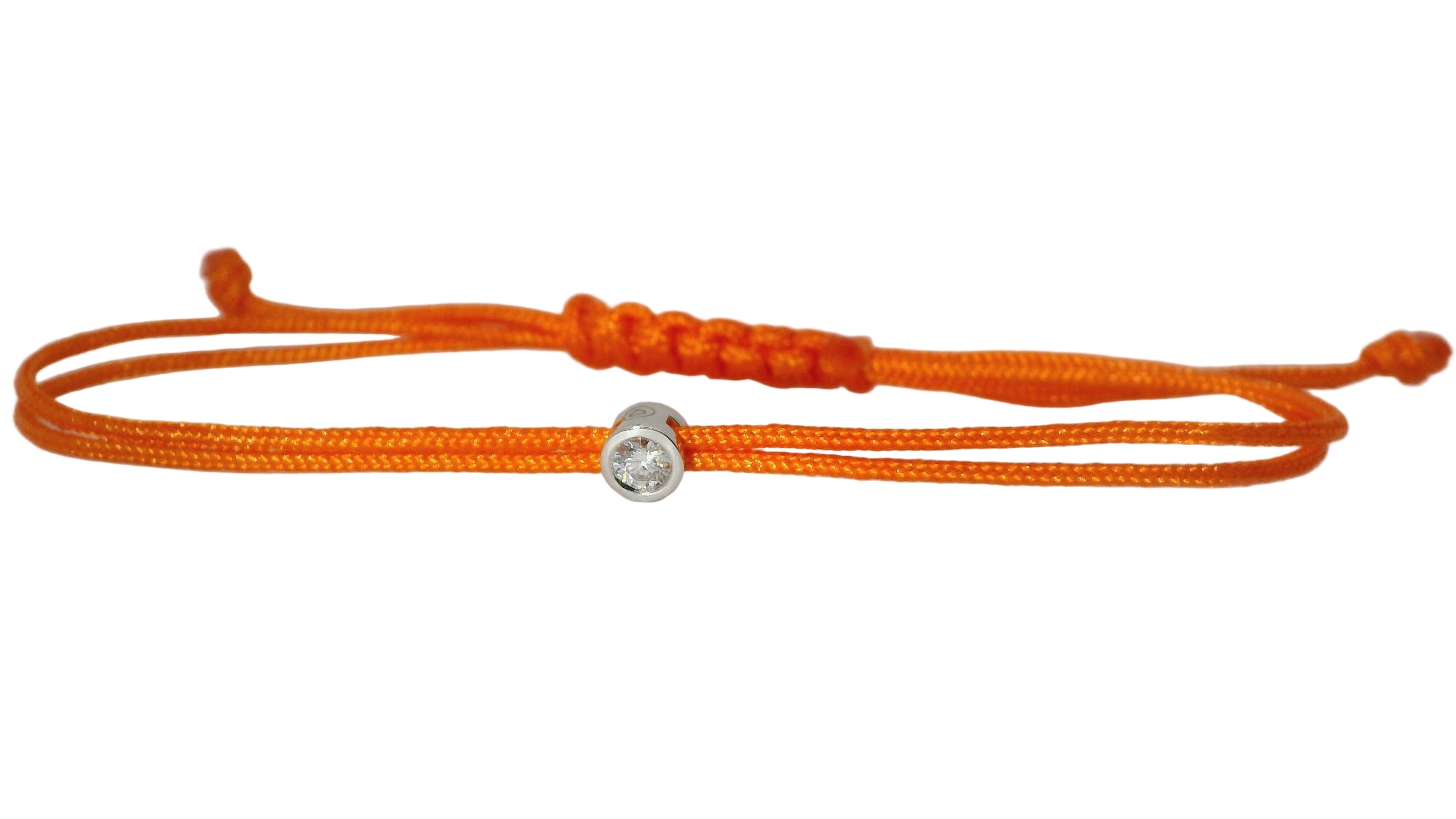 Bracelet Cuty - cordon orange