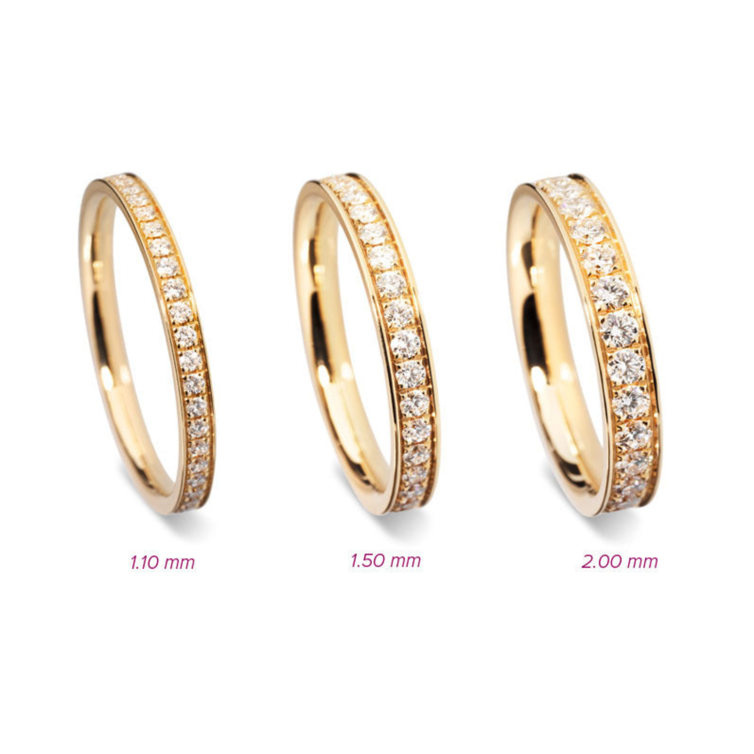 Alliance Pavé or jaune