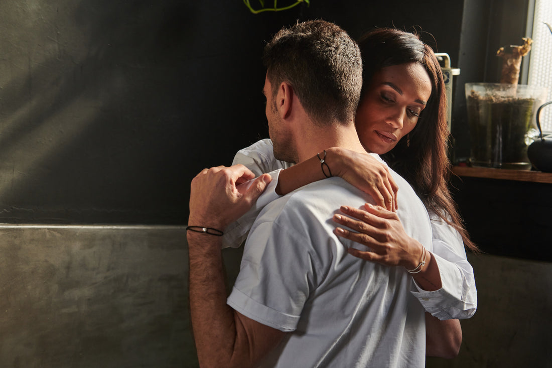 Bracelet Glowy - cordon noir